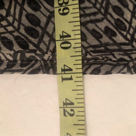 Carole Little Sheer Midi Dress Women’s 10 Black and White - Picture 6 of 6